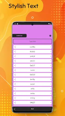 Smiley Emoticon, Stylish Text android App screenshot 4