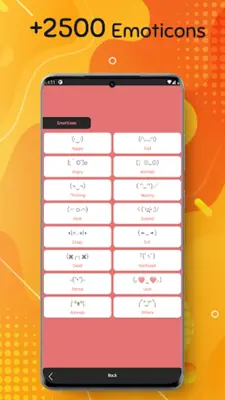 Smiley Emoticon, Stylish Text android App screenshot 5